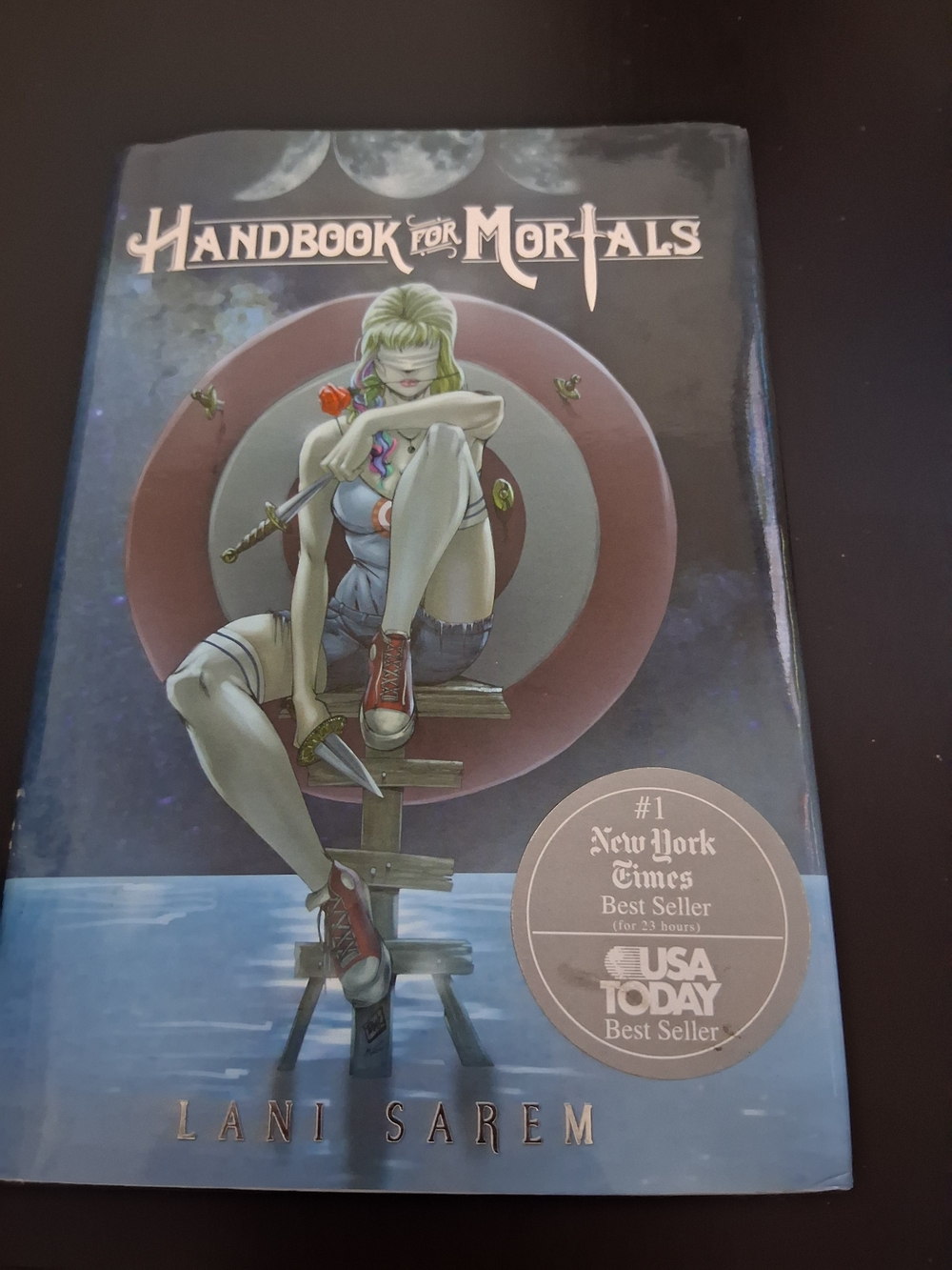 Book Handbook for Mortals - Blue Cover